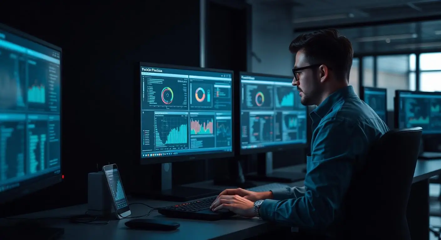 Endpoint security monitoring on a technician workstation